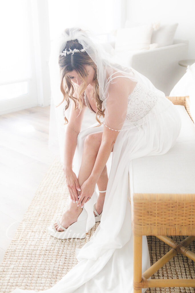 Full Wedding Planning - Weddings By Wendi a woman in a white dress